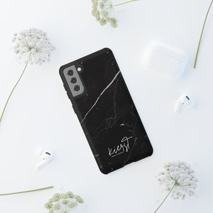 Black Marble Samsung Galaxy Phone Case | Elevated Protection Meets Timeless Design