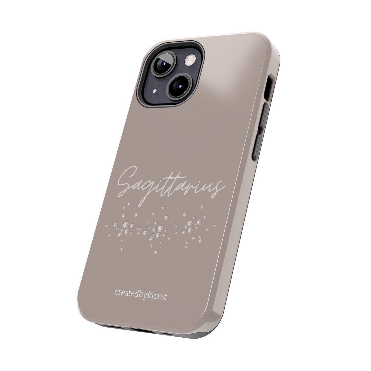 Sagittarius and Pearls iPhone Case