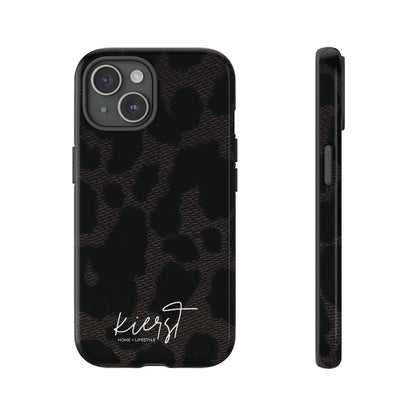 Black Leopard iPhone Case