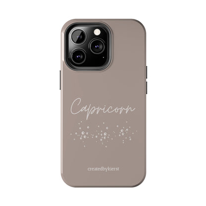 Capricorn and Pearls iPhone Case