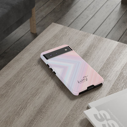 Pastel Arrows Google Pixel Phone Case | Soft Geometry Meets Subtle Statement
