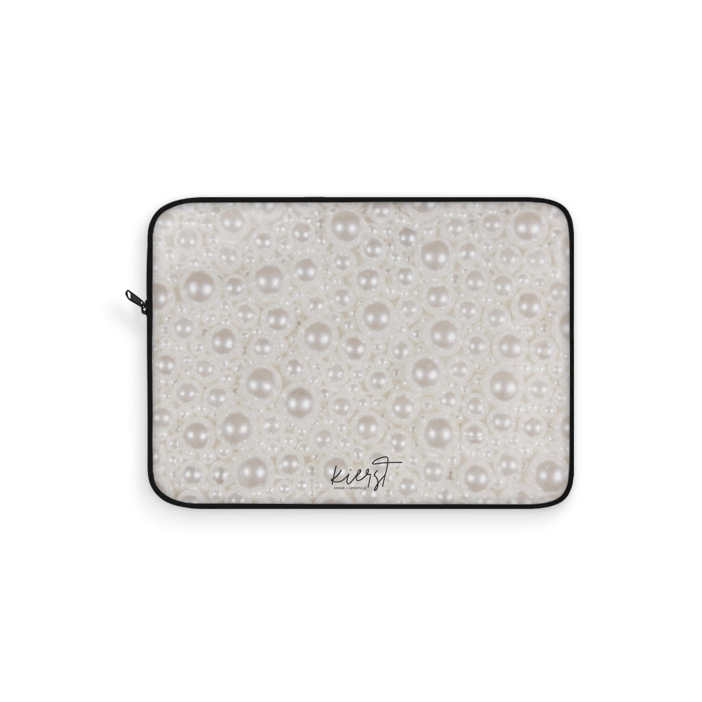 Various Pearls Laptop Sleeve | Glam Neutrals for Elevated Workspaces