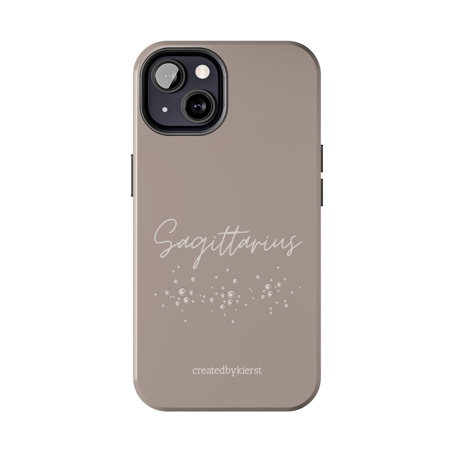 Sagittarius and Pearls iPhone Case