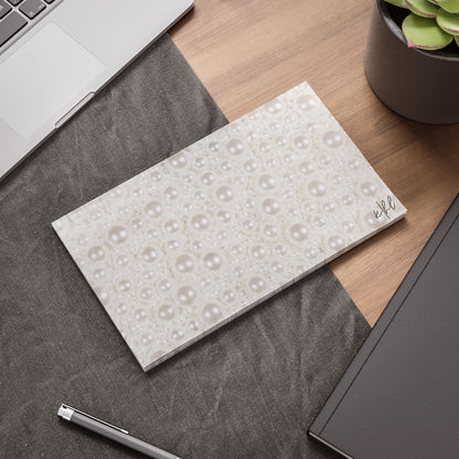Various Pearls Post-it® Note Pad | Soft Ivory Sticky Notes with a Glamorous Luxe Touch