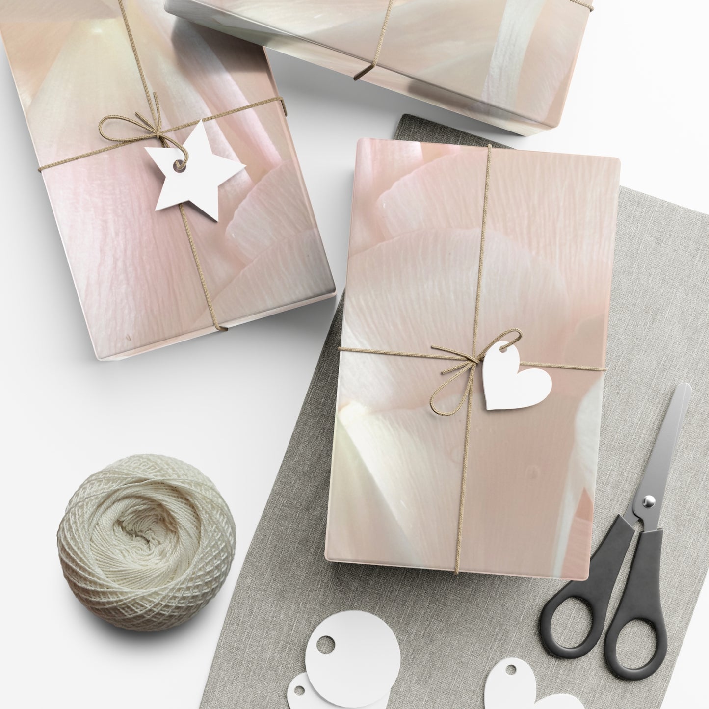 Iridescent Flower Petals Gift Wrapping Paper