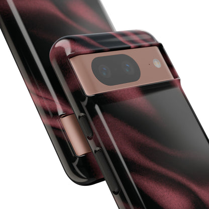Signature Velvet Noir Silk Print Google Pixel Phone Case