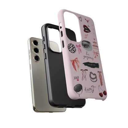 Pink Samsung Galaxy Phone Case - Edge of Romance