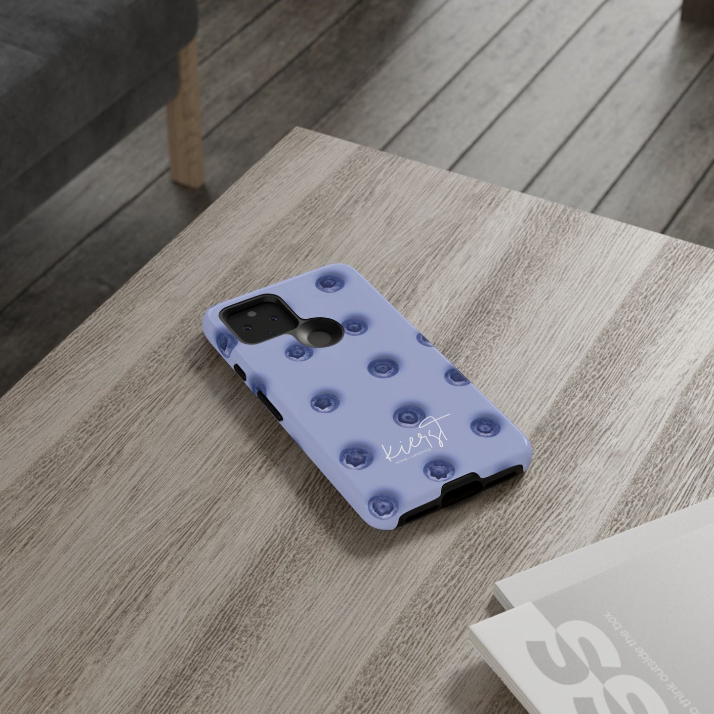 Blueberries Google Pixel Case | Whimsical Meets Refined in This Playful Fruit-Forward Design