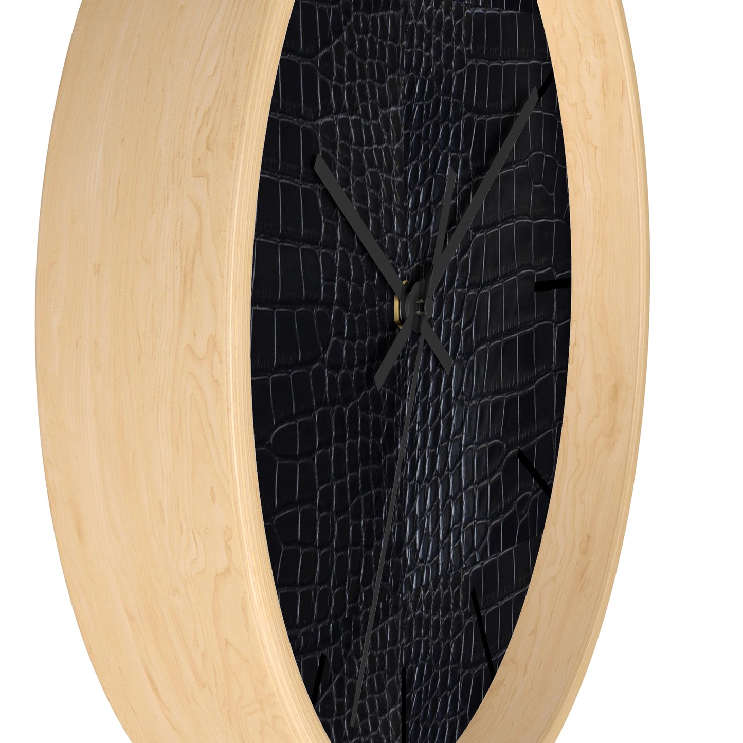 Black Crocodile Wall Clock