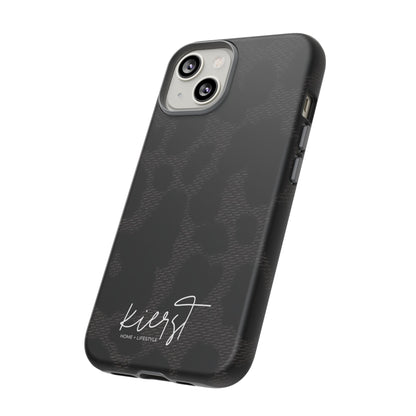 Black Leopard iPhone Case