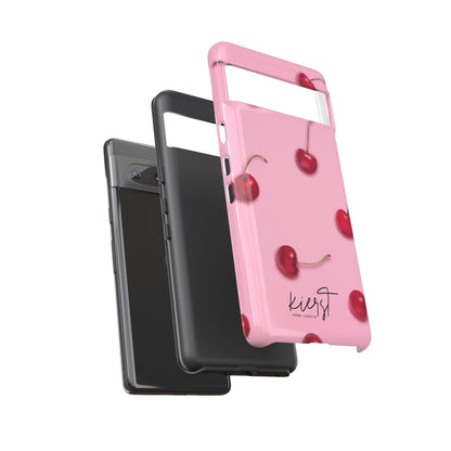 Cherries Google Pixel Case | Sweet Meets Bold in The Perfect Pop of Pink
