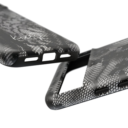 Black + White Lace Print Google Pixel Phone Case