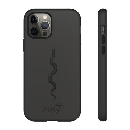 Long Black Snake iPhone Case | Subtle Edge, Quiet Power