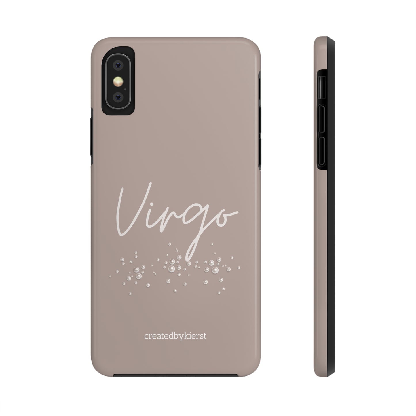 Virgo and Pearls iPhone Case