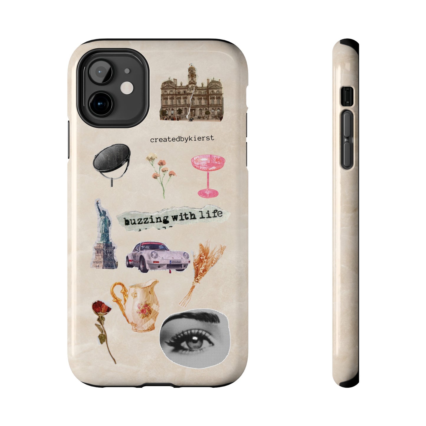 Vintage Stickers iPhone Case