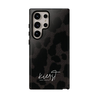 Black Leopard Samsung Galaxy Phone Case