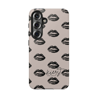 Black Lips and Oat Samsung Galaxy Case