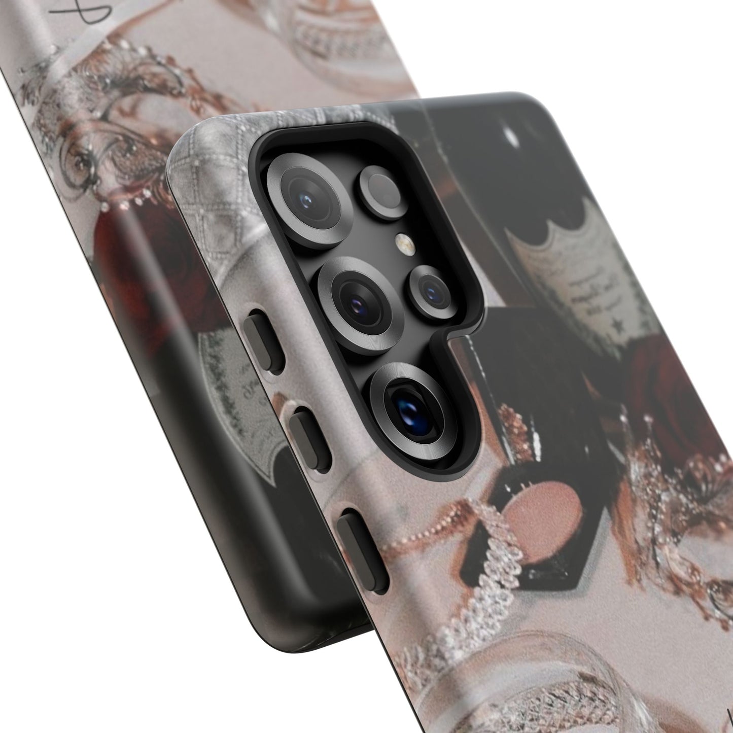 Just A Girl Vintage Style Samsung Galaxy Phone Case