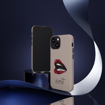 Retro Red Lips iPhone Case | Pop Art Meets Polished