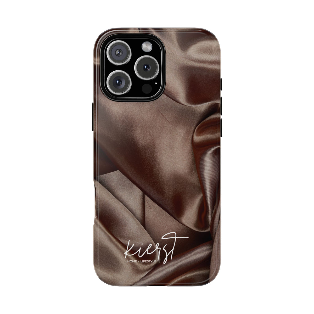 Chocolate Silk Print iPhone Case