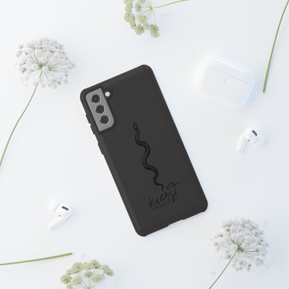 Long Black Snake Samsung Galaxy Phone Case | Power In The Subtleties