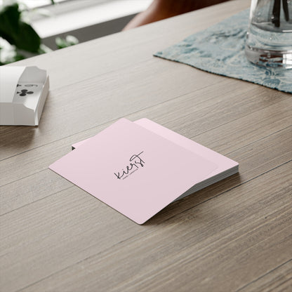 Signature Pink Poker Playing Cards – kierst Home + Lifestyle Deck