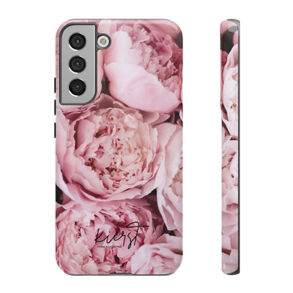 Pink Peonies Samsung Galaxy Phone Case