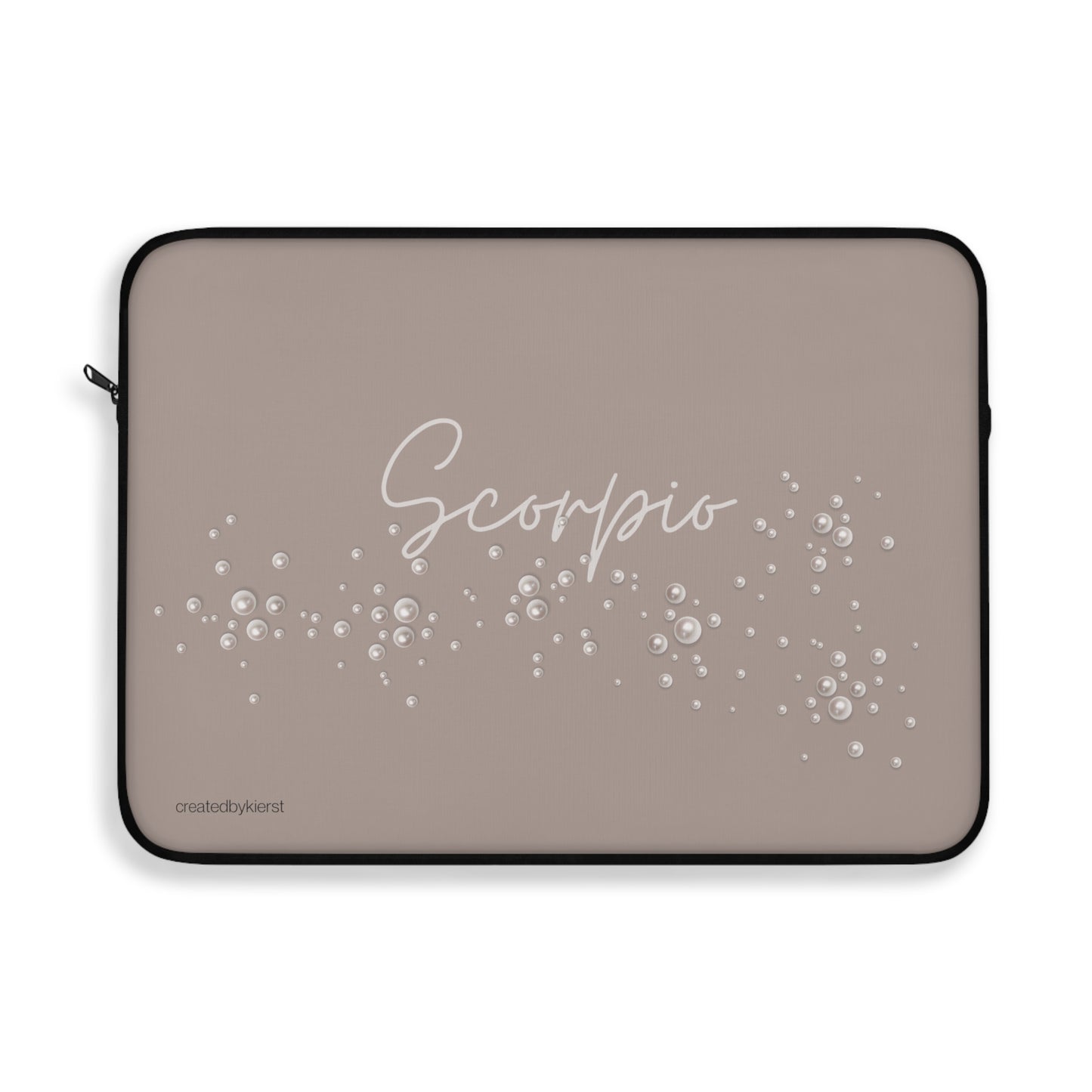 Scorpio and Pearls Laptop Sleeve