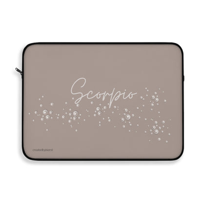 Scorpio and Pearls Laptop Sleeve