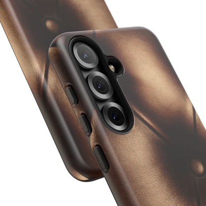 Bronze Tufted Print Samsung Galaxy Phone Case