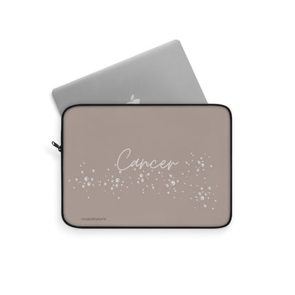 Cancer and Pearls Laptop Sleeve