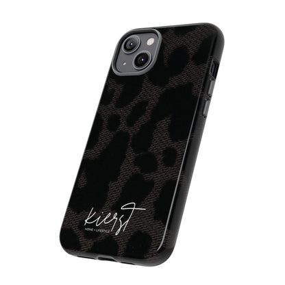 Black Leopard iPhone Case