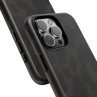 Black Leopard iPhone Case