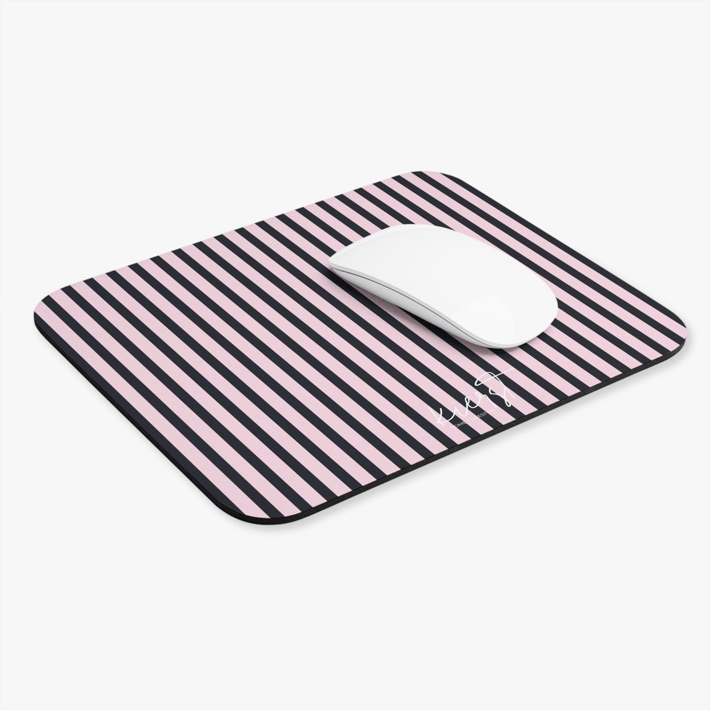 Signature Pink + Signature Storm Stripe Mouse Pad