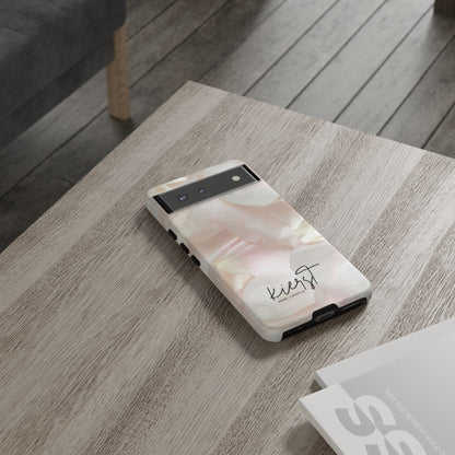 Iridescent Petals Google Pixel Case | Subtle Floral Elegance