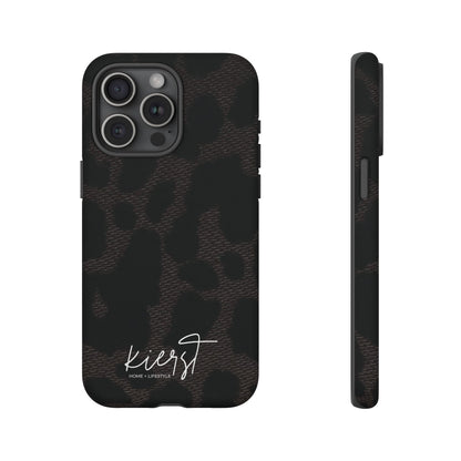 Black Leopard iPhone Case