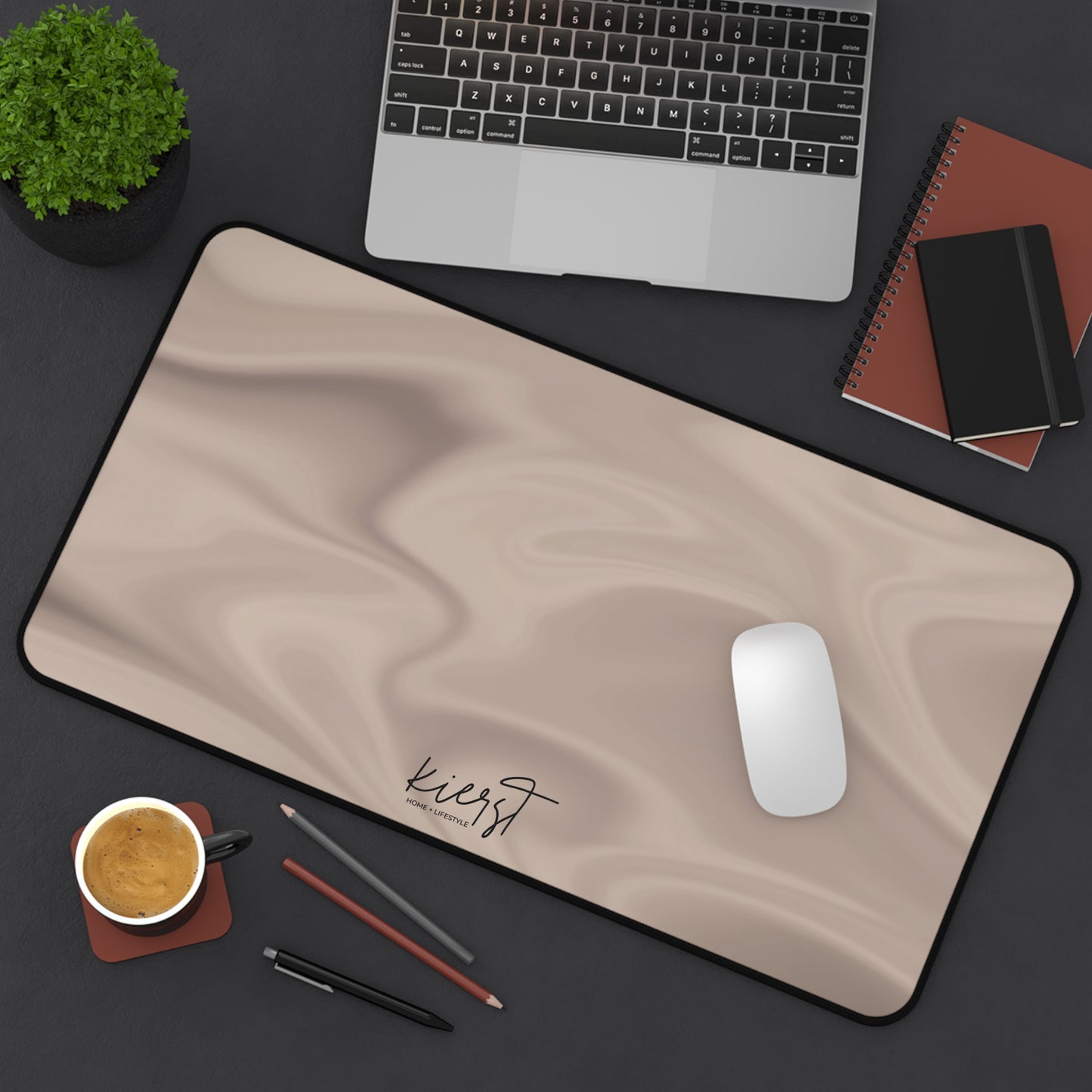 Taupe Dunes Desk Mat