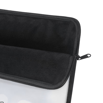 White Sparkle Laptop Sleeve