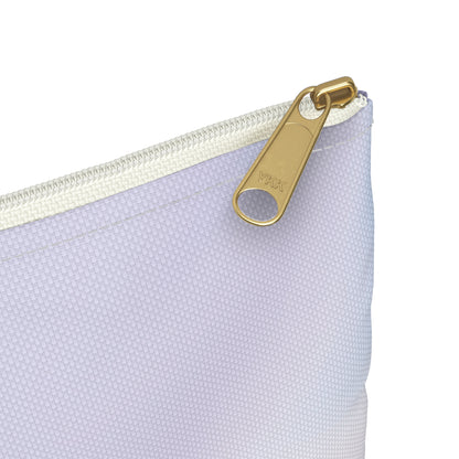 Lilac Marble Accessory Pouch