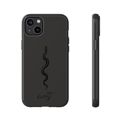 Long Black Snake iPhone Case | Subtle Edge, Quiet Power