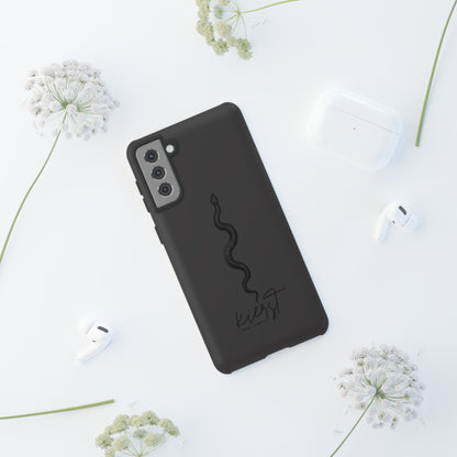 Long Black Snake Samsung Galaxy Phone Case | Power In The Subtleties