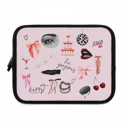 Pink Laptop Sleeve - Edge of Romance