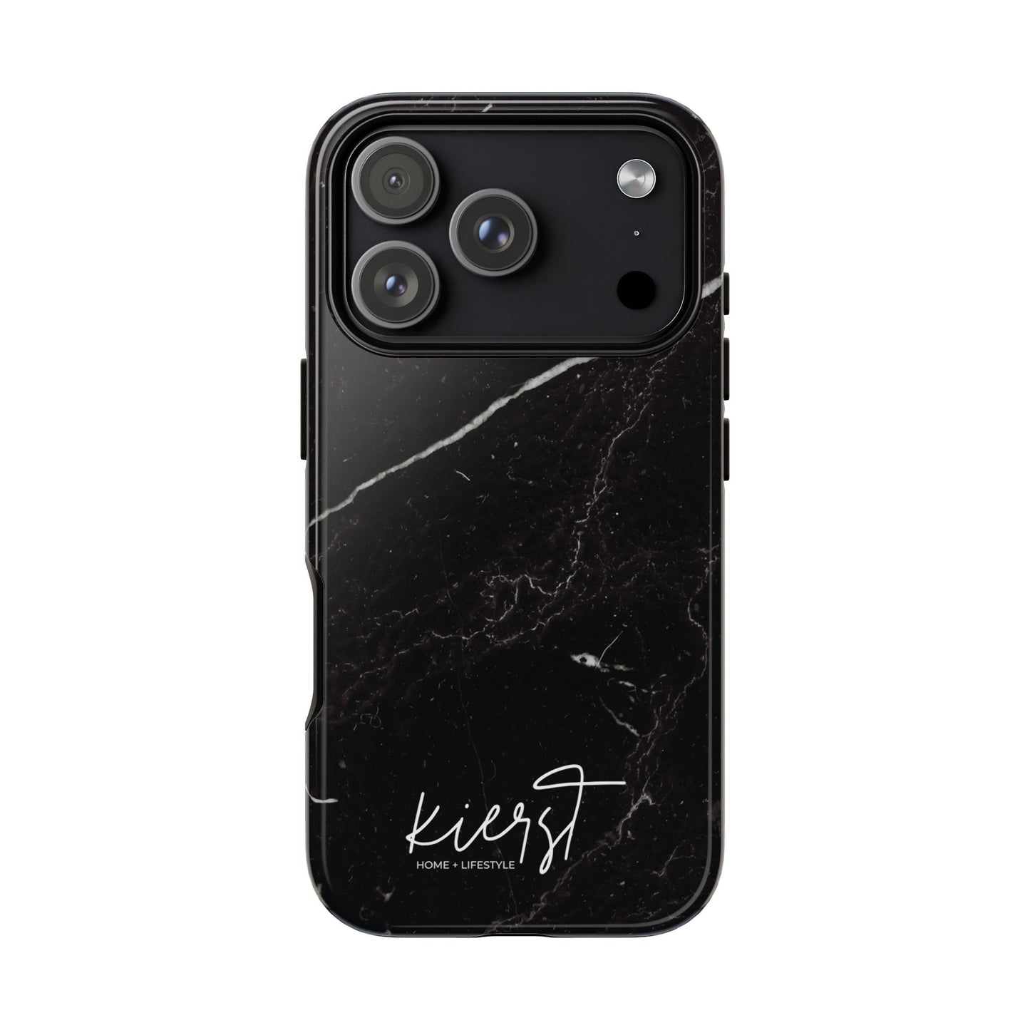 Black Marble iPhone Case