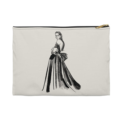 Fashion Illustration Accessory Pouch