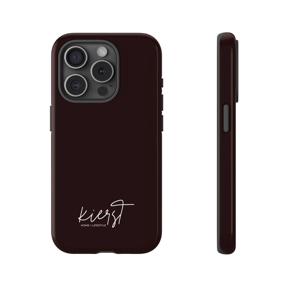 Signature Velvet Noir iPhone Case