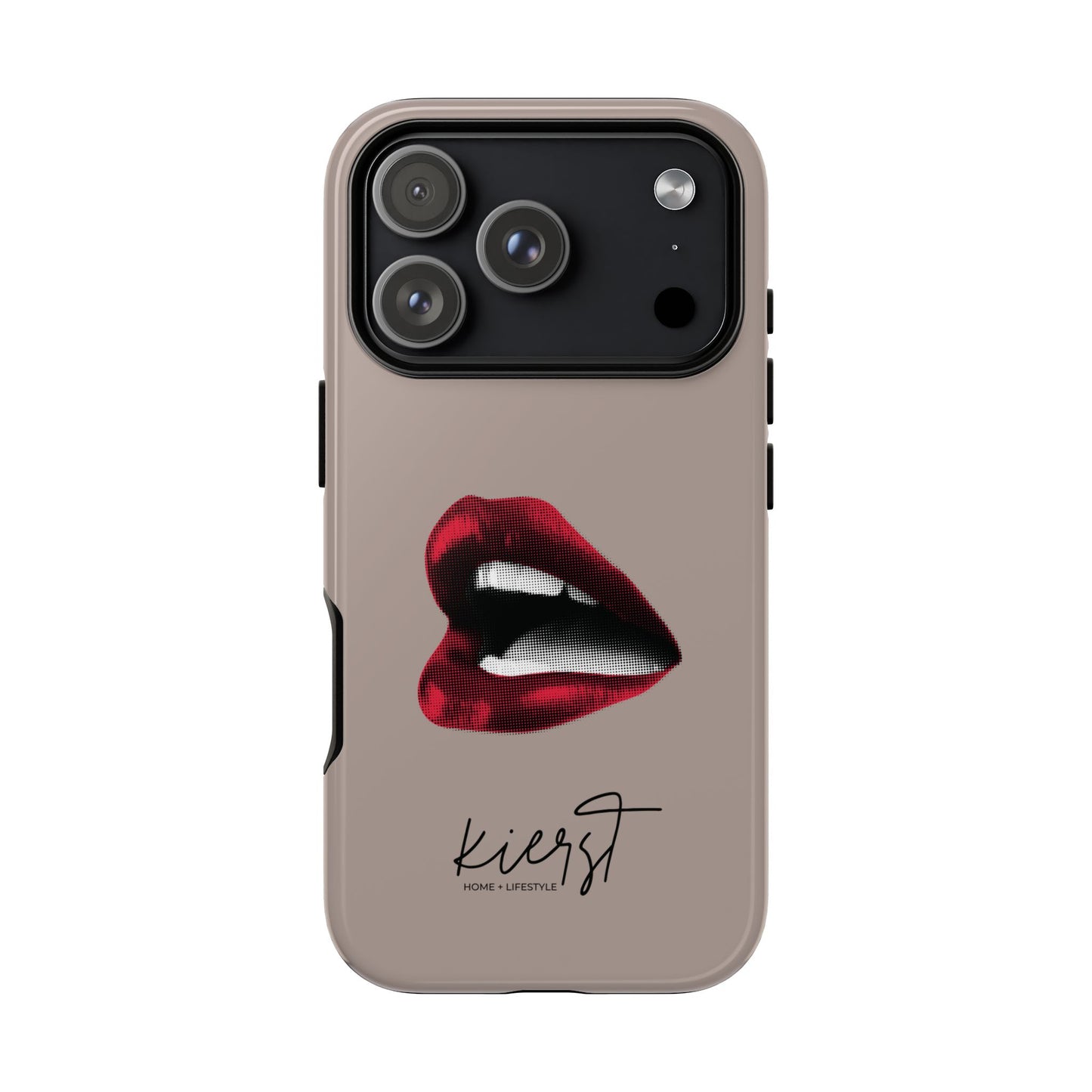 Vintage Red Lips iPhone Case | Pop Art Meets Polished