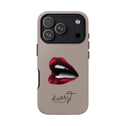 Vintage Red Lips iPhone Case | Pop Art Meets Polished