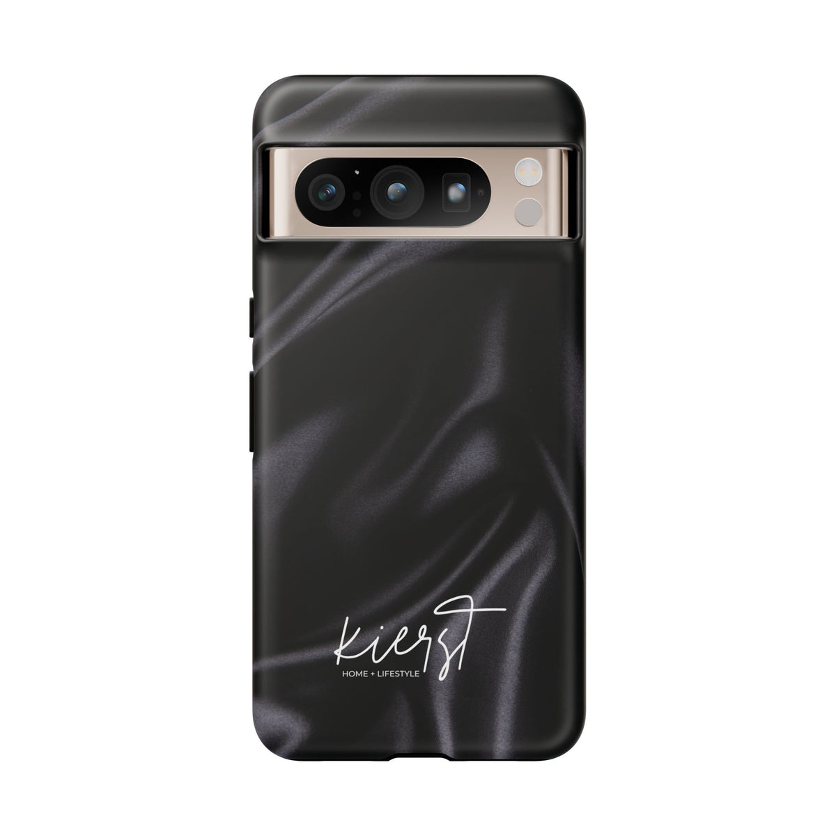 Black Silk Print Google Pixel Phone Case