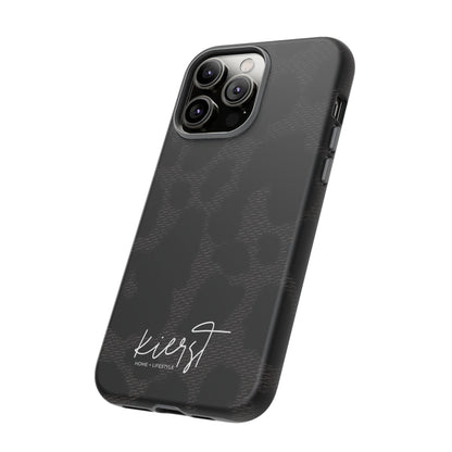 Black Leopard iPhone Case