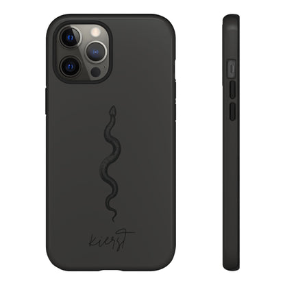 Long Black Snake iPhone Case | Subtle Edge, Quiet Power